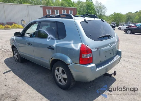 2007 Hyundai Tucson Gls из США, поврежденный, VIN KM8JM12B97U498100